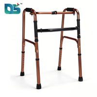 Déambulateur pliant médical réglable en hauteur pour adultes handicapés, personnes âgées, patients victimes d'AVC, réadaptation