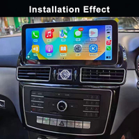12,3 ''8 Core 4G DSP BT 5,0 reproductor estéreo de coche Carplay Android navegación GPS Radio para Mercedes Benz GLE GLS W166 X166 2015 ~ 2018