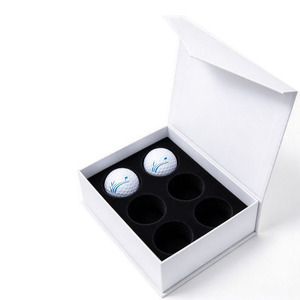 Boîte de balles de golf personnalisée en papier recyclé, emballage cadeau pour balles de golf, accessoires de golf de haute qualité, prix d'usine en gros - Product Image 4
