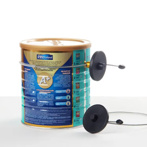 Thẻ bảo mật báo động RF 82MHz mới cho hộp sữa bột và hộp đựng đóng chai bảo vệ chống trộm để bán lẻ - Product Image 2