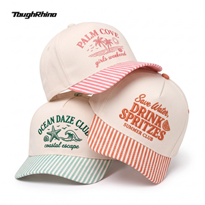 Berretto da baseball in bianco regolabile unisex in cotone vintage all'ingrosso Cappellini sportivi invecchiati tinti - Product Image 1