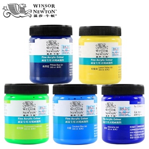 <span class=keywords><strong>Winsor</strong></span>-pigmentos acrílicos para pintura líquida, pinturas acrílicas de grado artístico, 60 colores regulares de 300ml, nivel S2 - Product Image 3