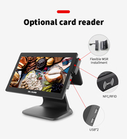 DLSUM-TP Ordinateur tout-en-un à écran tactile pour machine CNC, méthodes de paiement, ordinateur industriel à écran tactile, option lecteurs de codes-barres