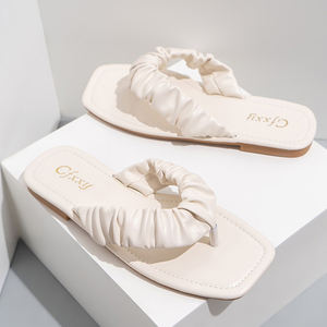 OEM all'ingrosso acquisto all'ingrosso di alta qualità vendita calda estate all'aperto in gomma antiscivolo infradito piatto per le ragazze - Product Image 2