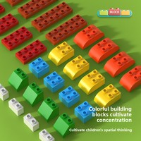 Grand Ensemble de Blocs de Construction en Plastique ABS de 68 Pièces, Thème Animaux et Nature, Jouet Éducatif à Assembler Soi-même, Cadeau pour Enfants de 4 à 12 Ans
