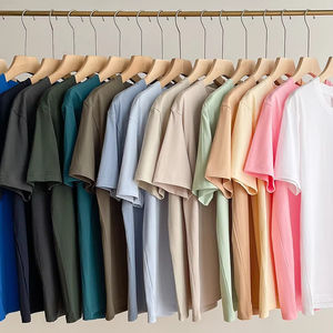 कस्टम लोगो ग्रीष्मकालीन 100% कपास से अधिक आकार वाले जोड़े को गर्म महिला टी-शर्ट थोक - Product Image 3