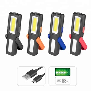 Lampe d'inspection pour réparation automobile ESEN109 Lampe de travail rechargeable avec base magnétique Lampe torche LED ultra brillante - Product Image 4