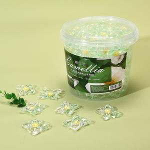 Boules de <span class=keywords><strong>lessive</strong></span> Camellia 5-en-1 en seau – Parfum longue durée, <span class=keywords><strong>adoucissant</strong></span>, puissant détachant concentré - Product Image 4