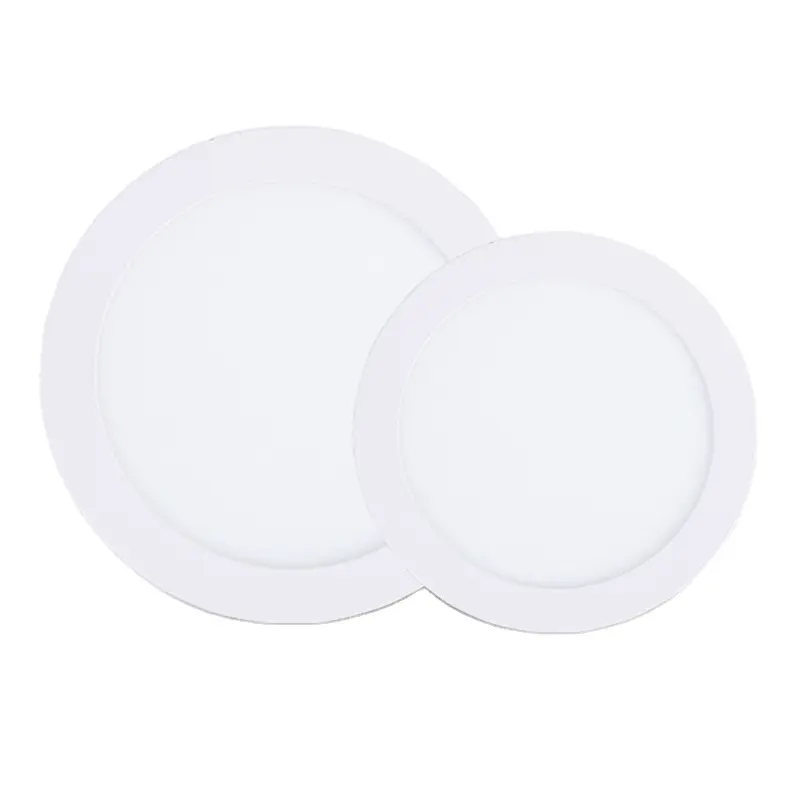 Surface mounted small round 6w 12w 18w 24w wholesale export low price high quality round energy saving durable panel light