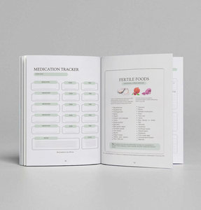 LABON Custom Stress Management Mindfulness Journal Gift Planificador de fertilidad de 12 semanas para la infertilidad - Product Image 5