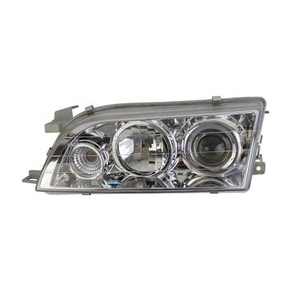 ไฟหน้า LED และไฟมุมสีดำ 1 ชิ้น สำหรับรถยนต์โตโยต้า โคโรลล่า <span class=keywords><strong>AE100</strong></span> <span class=keywords><strong>AE101</strong></span> ปี 1988-1992 - Product Image 4