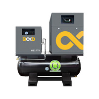 Compresor de Aire Scroll Sin Aceite de Bajo Ruido 3.7kW, Compresor Scroll Estable y de Alta Eficiencia Energética