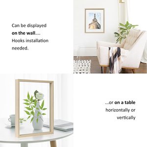 Combo đẹp đám cưới tường treo gỗ Gallery cắt dán hình ảnh khung làm bằng tay tự nhiên bằng gỗ Album khung ảnh - Product Image 3