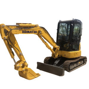 Miniexcavadora Komatsu PC35 de Segunda Mano, 3.5t, Excavadora Hidráulica de Orugas, Pintura Original, Maquinaria de Construcción Japonesa, Lista para Trabajar - Product Image 1