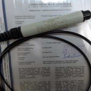 หัววัดแรงดันไฟฟ้า Schwarzbeck Tk 9420 1.5 KOhm สำหรับการปรับเทียบ - Product Image 1