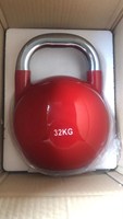 Venta al por mayor logotipo personalizado color hueco competición kettlebell para Fitness y entrenamiento de fuerza levantamiento de pesas kettlebell