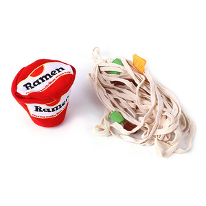 Ramen Noodle Cup Nose Work Interactive Dog <b>Plush</b> Toy <b>Plush</b> Puppy Sniffle|Snuffle|Chew|Puzzle Toy - Product Image 6