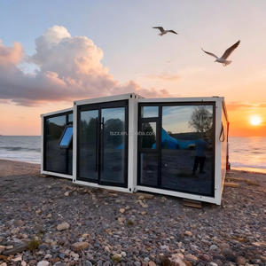 Sang trọng mở rộng <span class=keywords><strong>container</strong></span> nhà 20ft 40ft gấp Tiny nhà 3 4 Phòng Ngủ casas prefabricadas di động Modular đúc sẵn nhà - Product Image 1