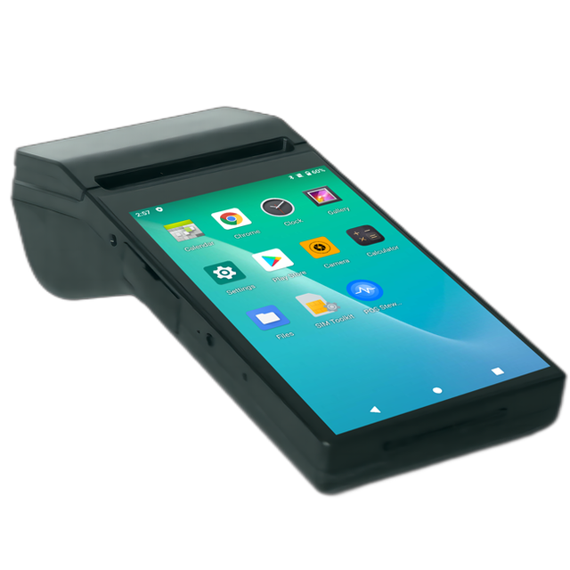 Mobile 7 Inch Touch Screen Handheld Android System POS Terminal With 80mm Thermal Printer for Retail Restaurant POS System