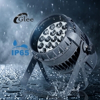 Projecteur PAR LED Zoom IP65 extérieur 19x15W RGBW RGBL 4-en-1 pour éclairage de scène, concert et événements