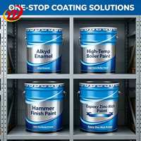 Revêtement anti-corrosion industriel YUHONG, peinture alkyde antirouille, rouge fer, protection des surfaces métalliques, application par pulvérisation