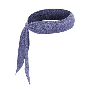 Stock Headband Custom Logo Headbands Headtie Comfortable Fabric Hair Cool Head Tie Sports Headband For Men
