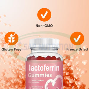 Meilleur Prix Gummies à la lactoferrine bovine Supplément nutritionnel pour adulte Gummies à la lactoferrine - Product Image 2