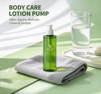 Bouteille pompe à lotion en plastique DY-E PET 250 ml, rechargeable, distributeur de liquide cosmétique pour shampooing, gel douche, emballage pour soins de la peau