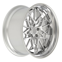 Rines de Aleación Personalizados HZH de 2 Piezas para Automóvil, 18 Pulgadas 5x120 5x1143, Diseño Cóncavo 5x112, 18 Pulgadas 6-16J para Mercedes Benz BMW