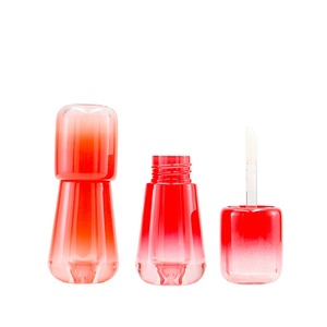 Tubo de brillo de labios vacío con cabeza de hongo único, envase de brillo de labios cosmético líquido al por mayor, proveedor de embalaje de tubo de plástico - Product Image 1
