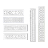 Grille de ventilation artistique en ABS de style européen, sculptée à l'air, personnalisée