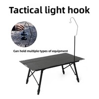 Ensemble de pique-nique en aluminium à trois pièces pour l'extérieur, table et chaises pliables avec rangement intégré