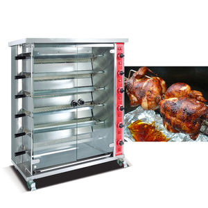 Forno girarrosto di pollo commerciale 3 rotante il <span class=keywords><strong>Brasa</strong></span> per una deliziosa cottura del pollo - Product Image 2