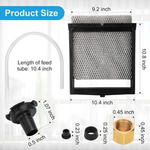 Kit d'entretien pour humidificateur Wansheng 4792, panneau d'eau modèle 10 pour AprilAire 500 500A 500M, usage domestique - Product Image 3