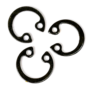 Anillo de Retención Interno Tipo C de Acero Inoxidable 304 con Recubrimiento de Zinc Negro para Orificios M11 M12-M150 GB893.1 - Product Image 1
