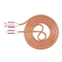 Câble de transfert de données de charge rapide de haute qualité en métal USB A vers type C 3A pour smartphone pour ordinateur portable, vente en gros d'usine