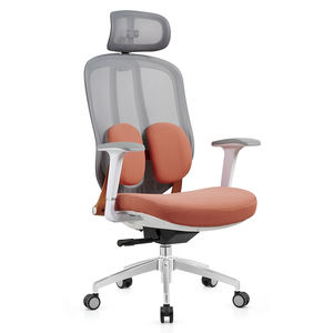 Fabricación DE FÁBRICA DE Foshan, soporte Lumbar ajustable de alta calidad, silla de oficina ergonómica ejecutiva, sillas de personal de malla - Product Image 1