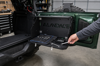 Table de coffre pliable Ford Bronco, support de rangement pour le camping, organisateur de bagages arrière pour les voyages tout-terrain et en expédition
