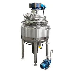 Kwaliteit Gegarandeerd Voedsel Cosmetische Hoge Shear Vacuüm Emulgator Mixer Mixer Mixer Homogenisator Emulgator