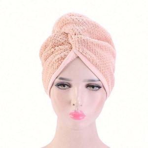 Women's Microfiber Hair <b>Towel</b> Turban <b>Wrap</b> Anti-Frizz Absorbent Soft Shower Hair Quick Dryer Bathing Cap Digital Printing - Product Image 2