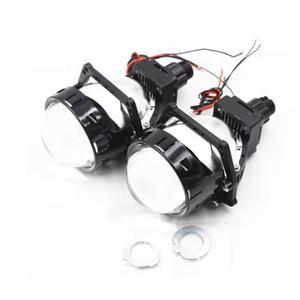 Kit de Faros Delanteros para Automóvil con Lente de Doble Haz LED Modificados con Láser, Lente de Doble Haz Universal, Instalación No Destructiva - Product Image 4
