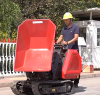 Rhinoceros XN800 0,8t Mini-Dumper Hydraulischer Gartenlader Kompakter Baustellen-Transporter