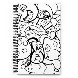 Cómics IW # 24 Nurture Candy Craze Sketchbook Cuaderno Espiral - Product Image 1