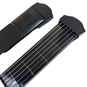 <span class=keywords><strong>Chitarra</strong></span> tascabile portatile <span class=keywords><strong>a</strong></span> 6 tasti, trainer per <span class=keywords><strong>chitarra</strong></span> mini accordo nero, corda per <span class=keywords><strong>chitarra</strong></span> ausiliaria - Product Image 3