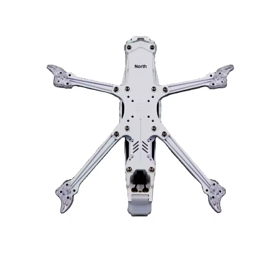 TJRC Heavenly Sword Technology J5v2 O4 DC White Purple Gradient HD Five-Inch Flower Fly Shooting Through Machine Rack