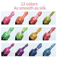 KINNCO Gel pour les yeux de chat en soie bonbon marque privée 12 couleurs 2024 vente à chaud ongles Gel Uv Gel vernis couleurs professionnelles