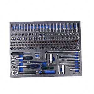 Ensemble <span class=keywords><strong>de</strong></span> chariots <span class=keywords><strong>de</strong></span> rangement en acier inoxydable personnalisable pour outils <span class=keywords><strong>de</strong></span> réparation automobile, avec compartiments en métal et en plastique, OEM pris en charge - Product Image 1