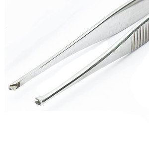 High Quality Wholesale High Quality Manual Stainless Steel Surgical Tweezers Forceps Ultra Light Dissecting <b>Instrument</b> Stainless - Product Image 5