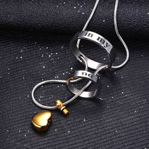 Toujours dans Mon <span class=keywords><strong>Coeur</strong></span>, non Plus par Mon Côté Crémation Commémoratif Urne Collier pour Cendres Pendentif Bijoux pour les femmes-<span class=keywords><strong>amour</strong></span> - Product Image 3