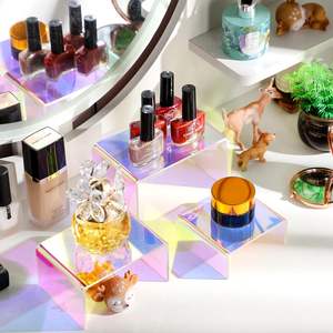 CAIYA-Estante de Exhibición Acrílico para Cupcakes, <span class=keywords><strong>Amiibo</strong></span> para Funko, Figuras POP, Organizador de Colonia de Perfume, 2 Juegos - Product Image 4